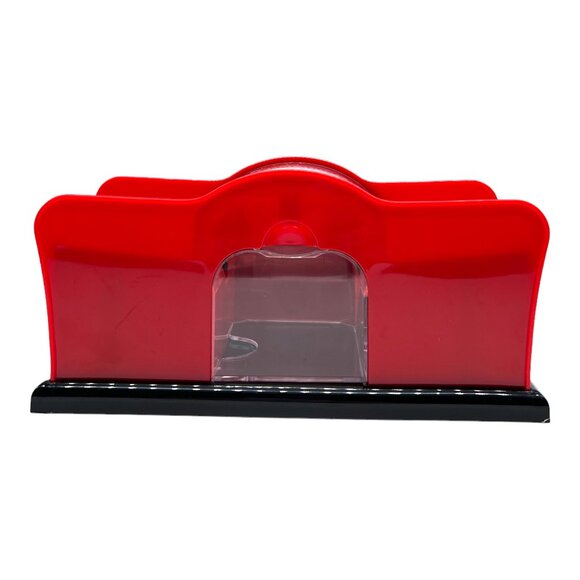 Manual Hand Crank Plastic Two Deck Card Shuffler Poker Game Accessory Tableplays - Picture 7 of 11